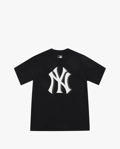  MLB - Áo thun cổ tròn ngắn tay Basic Back Big Logo 