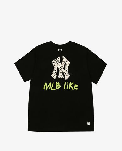  MLB - Áo thun tay ngắn năng động New York Yankees 