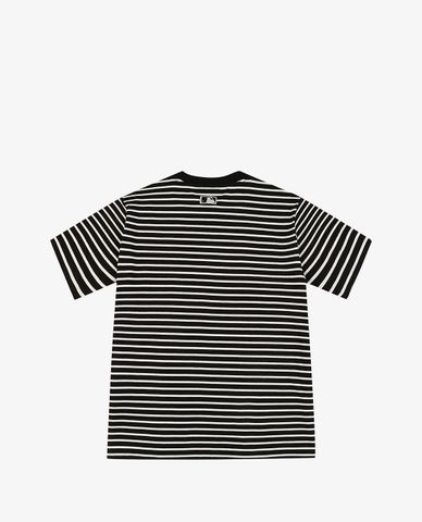  MLB - Áo thun cổ tròn ngắn tay Bark Stripe 