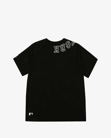  MLB - Áo thun cổ tròn ngắn tay Water Color Overfit 