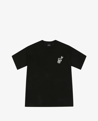  MLB - Áo thun cổ tròn ngắn tay Bark New York Yankees 