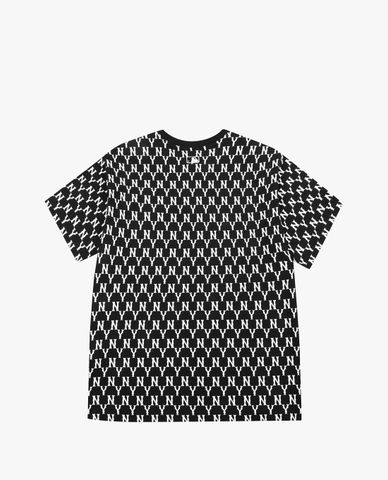  MLB - Áo thun cổ tròn ngắn tay Monogram Overfit 