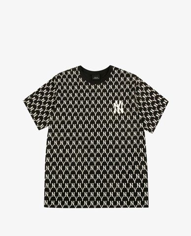  MLB - Áo thun tay ngắn cổ tròn Monogram Graphic 