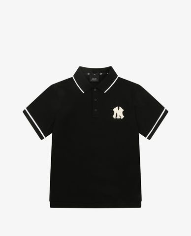  MLB - Áo polo ngắn tay Logo Basic Over Fit Pique 
