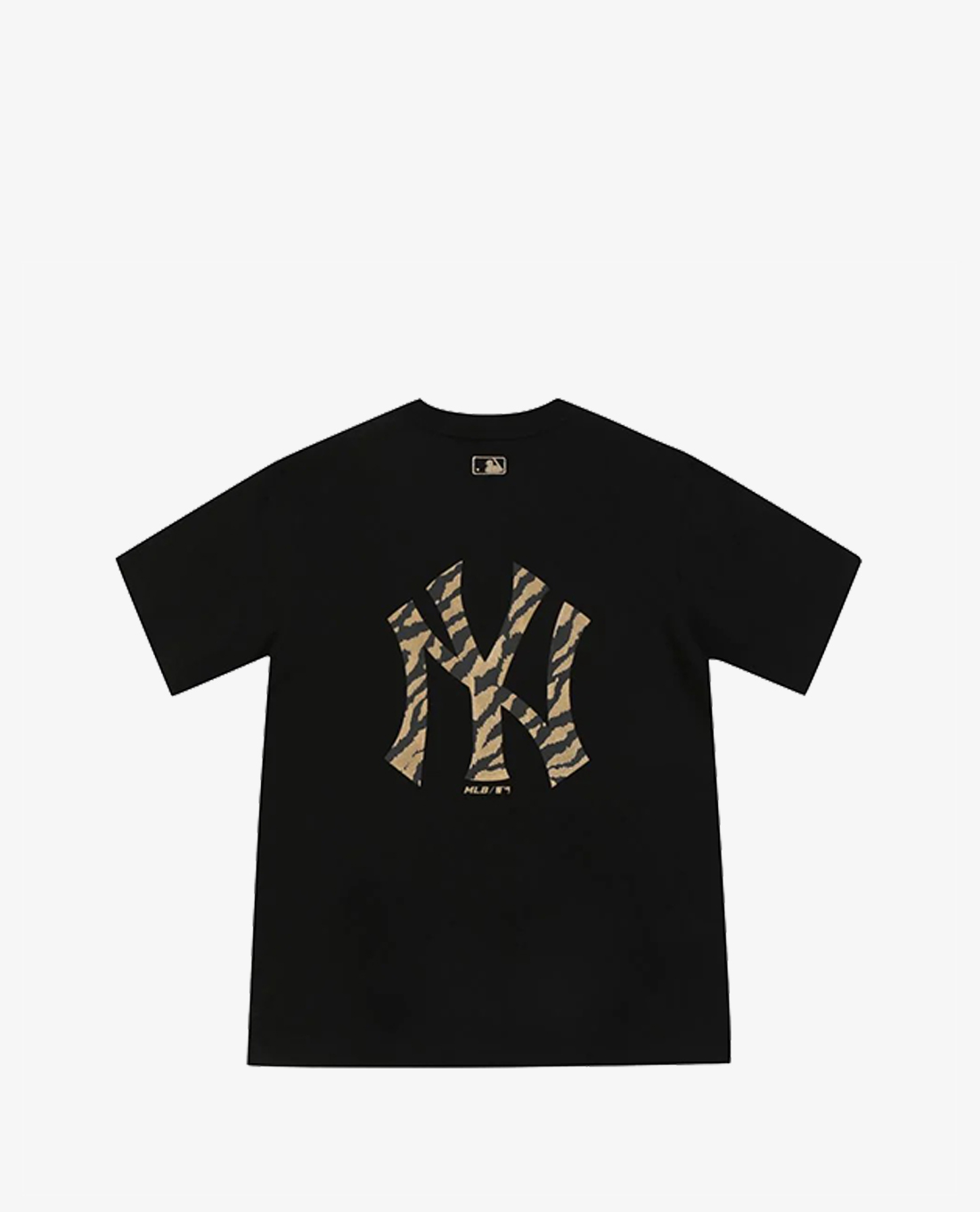 MLB - Áo thun cổ tròn tay ngắn Unisex phối logo New York Yankees