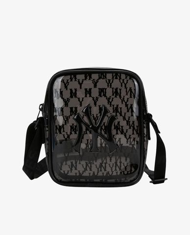  MLB - Túi đeo chéo hình hộp chữ nhật PVC Monogram Mini 