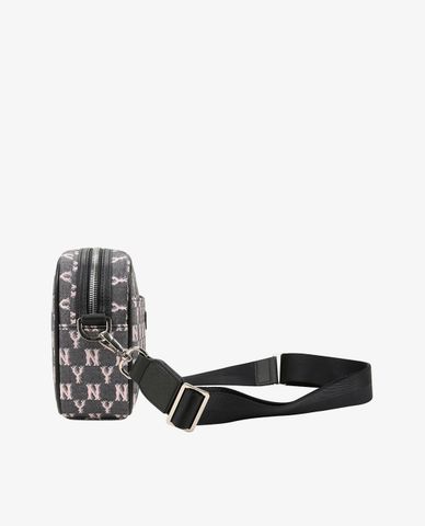  MLB - Túi đeo chéo chữ nhật Monogram Jacquard 