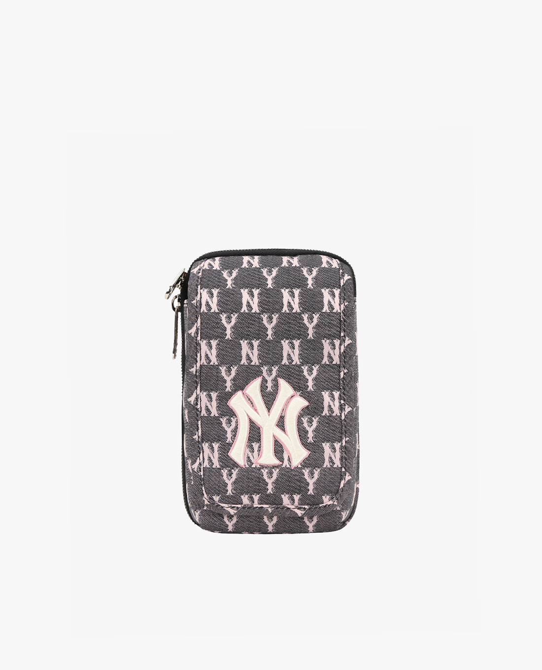 MLB - Túi đeo chéo chữ nhật Jacquard Monogram Neck Pouch