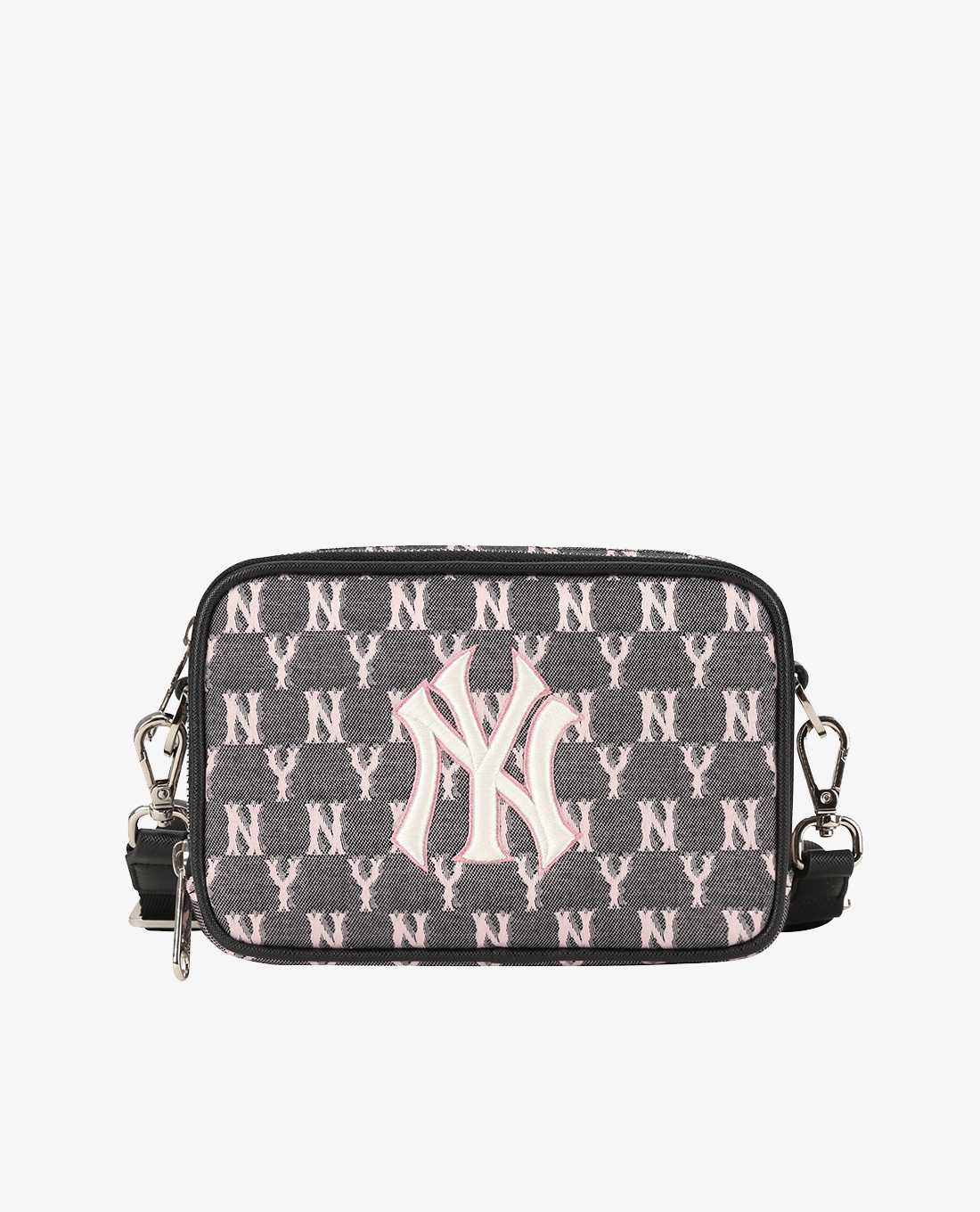 MLB - Túi đeo chéo mini chữ nhật Jacquard Monogram
