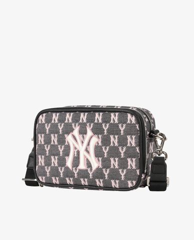  MLB - Túi đeo chéo mini chữ nhật Jacquard Monogram 