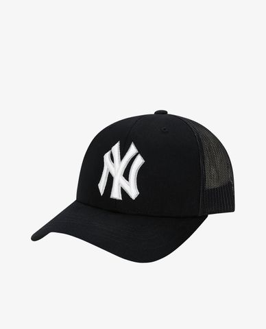  MLB - Nón lưỡi trai phối lưới thời trang 