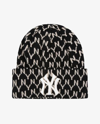  MLB - Nón len họa tiết Monogram 