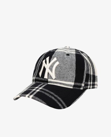 MLB - Nón bóng chày Plaid New Cover Fit 