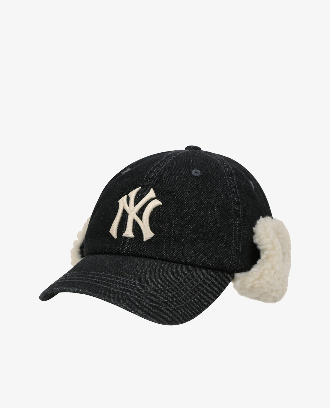 MLB - Nón phi công phối lông Denim Guidori