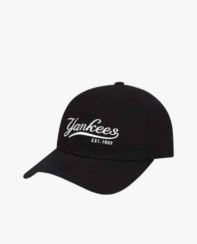  MLB - Nón bóng chày thời trang Cursive 