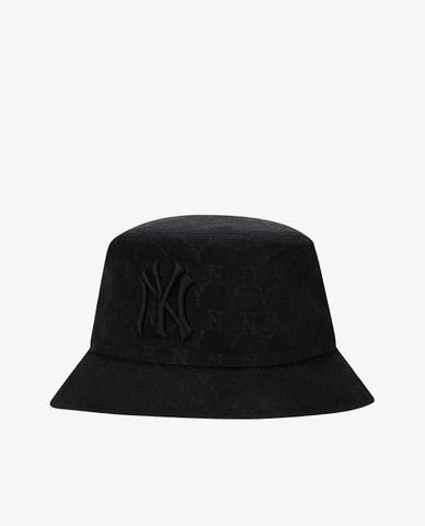  MLB - Nón bucket thời trang Monogram Jacquard 