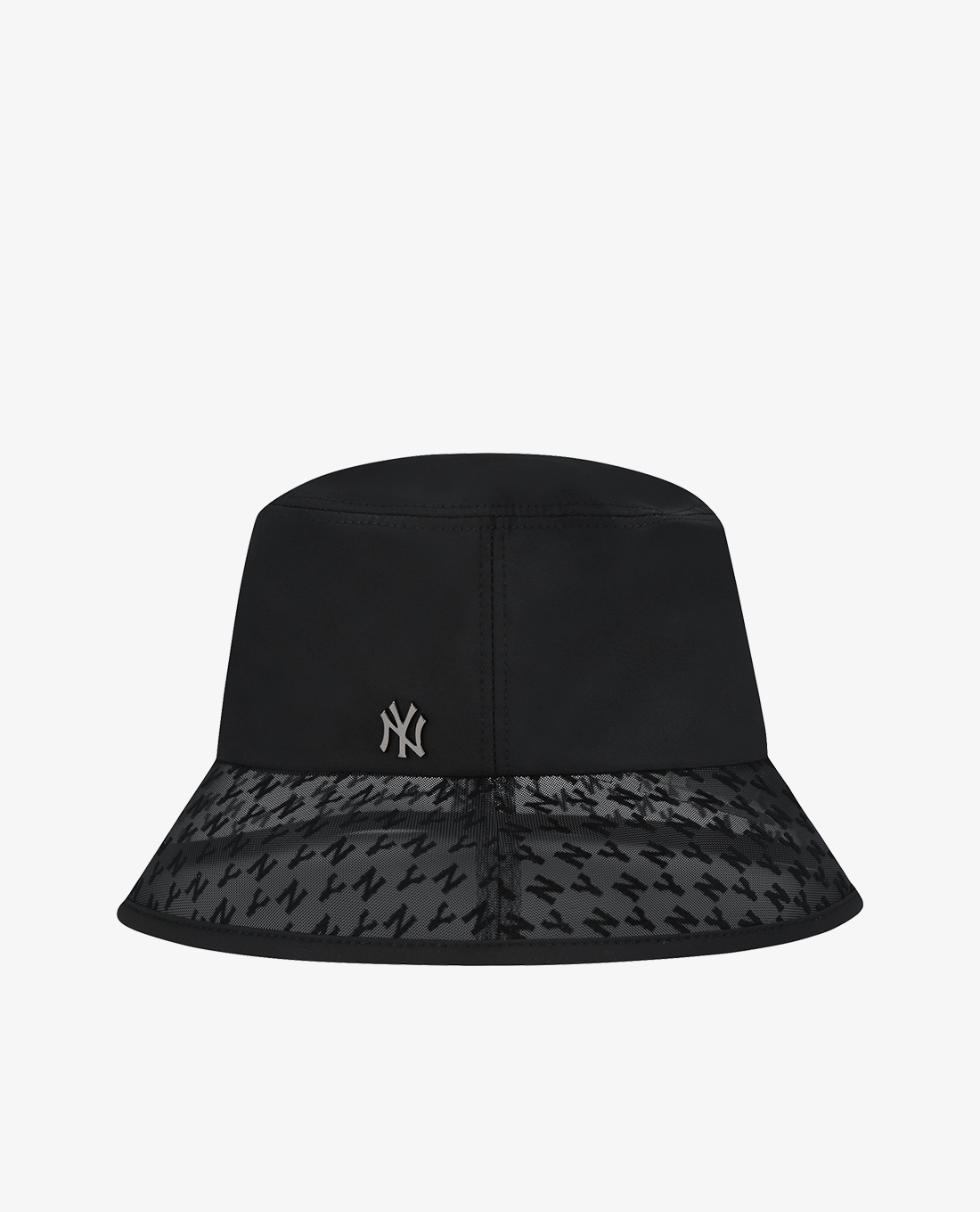 MLB - Nón bucket thời trang Monogram Glam Mesh
