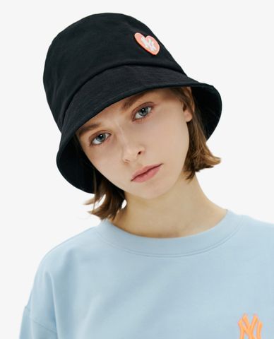  MLB - Nón bucket thời trang Love Series 