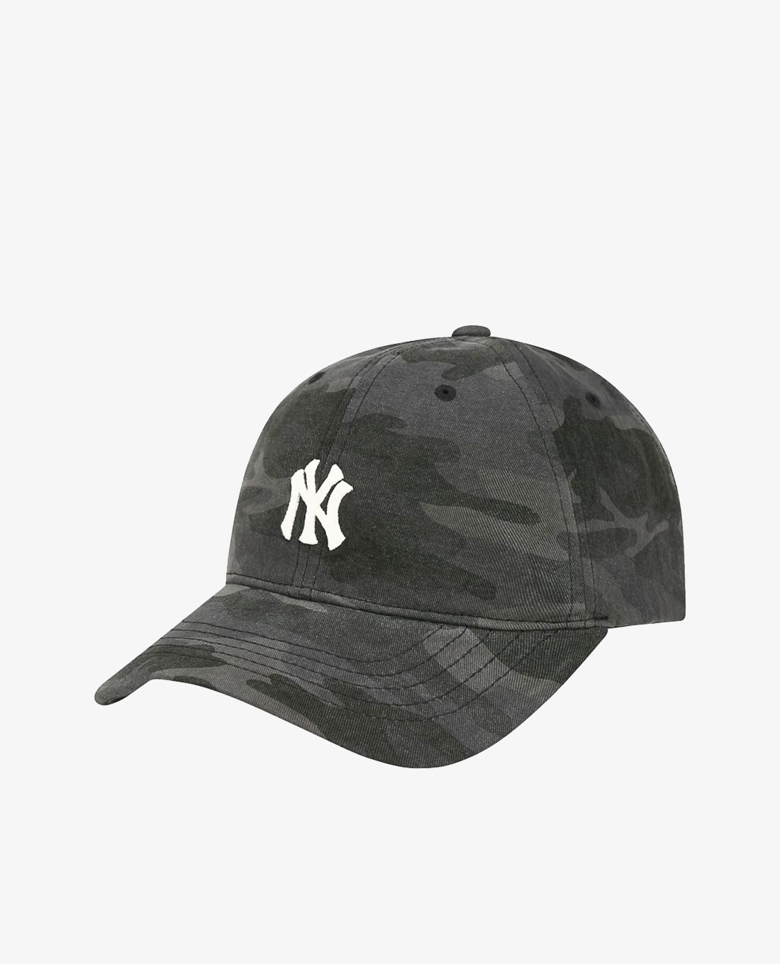 MLB - Nón bóng chày phối họa tiết camo thời trang