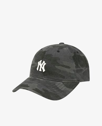  MLB - Nón bóng chày phối họa tiết camo thời trang 