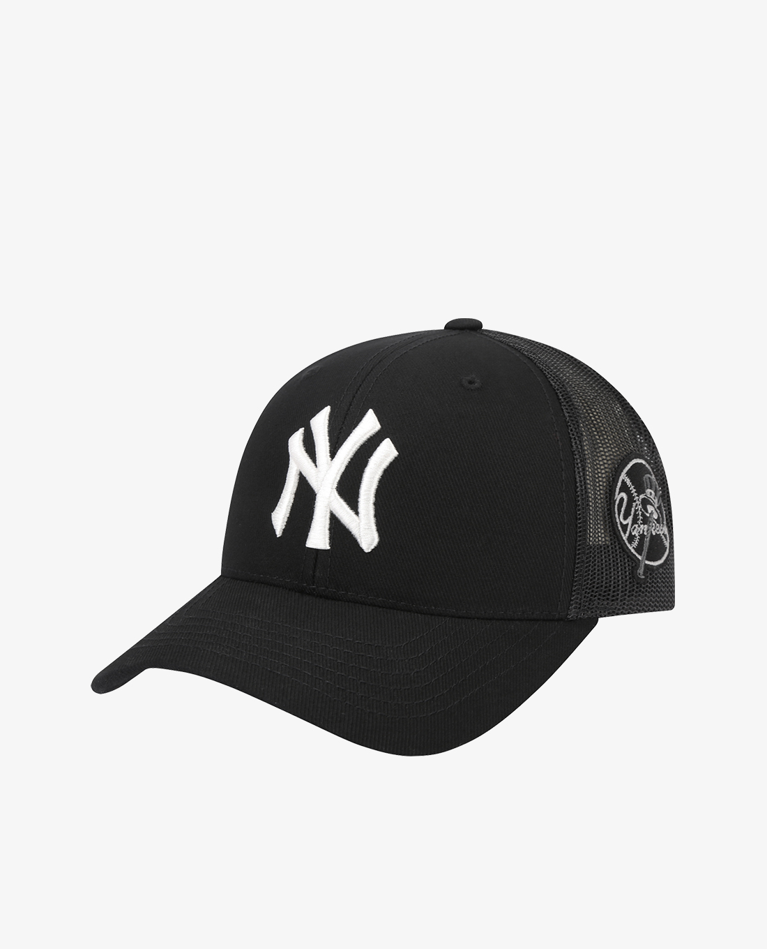 MLB - Nón bóng chày phối lưới Circle Stamp