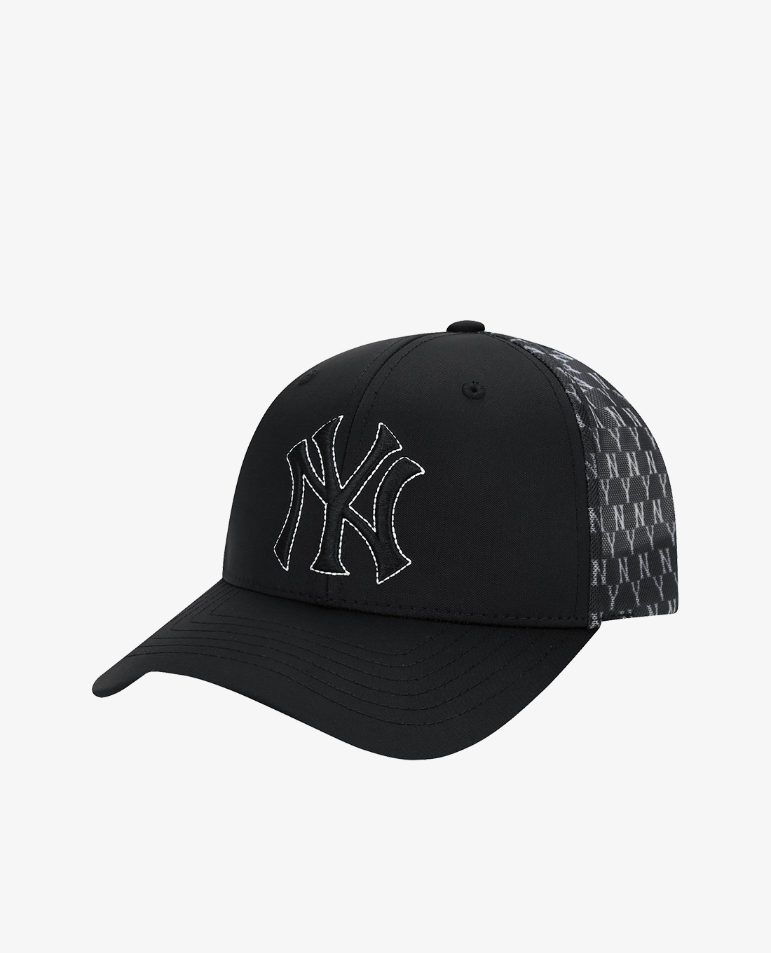 MLB - Nón bóng chày thời trang Monogram Mesh