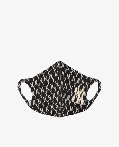  MLB - Khẩu trang vải phối họa tiết monogram cá tính 