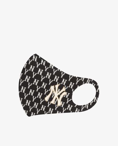  MLB - Khẩu trang vải phối họa tiết monogram cá tính 