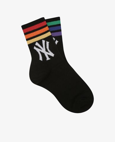  MLB - Vớ cổ cao thời trang Rainbow Big Ball Sox 