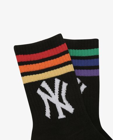  MLB - Vớ cổ cao thời trang Rainbow Big Ball Sox 