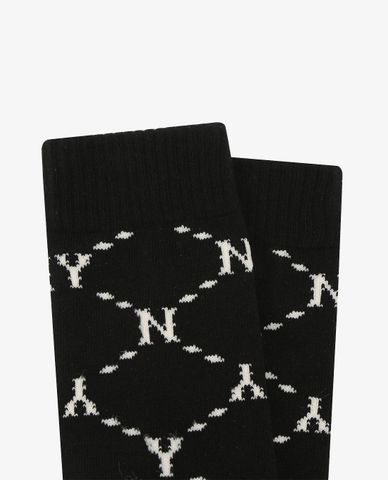  MLB - Vớ unisex cổ cao Monogram 