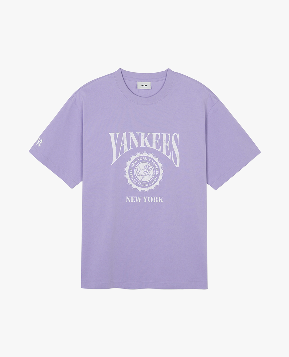 MLB - Áo thun unisex cổ tròn tay ngắn Basic Small Logo
