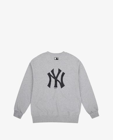 MLB - Áo sweatshirt cổ tròn tay dài Bark Big Logo 