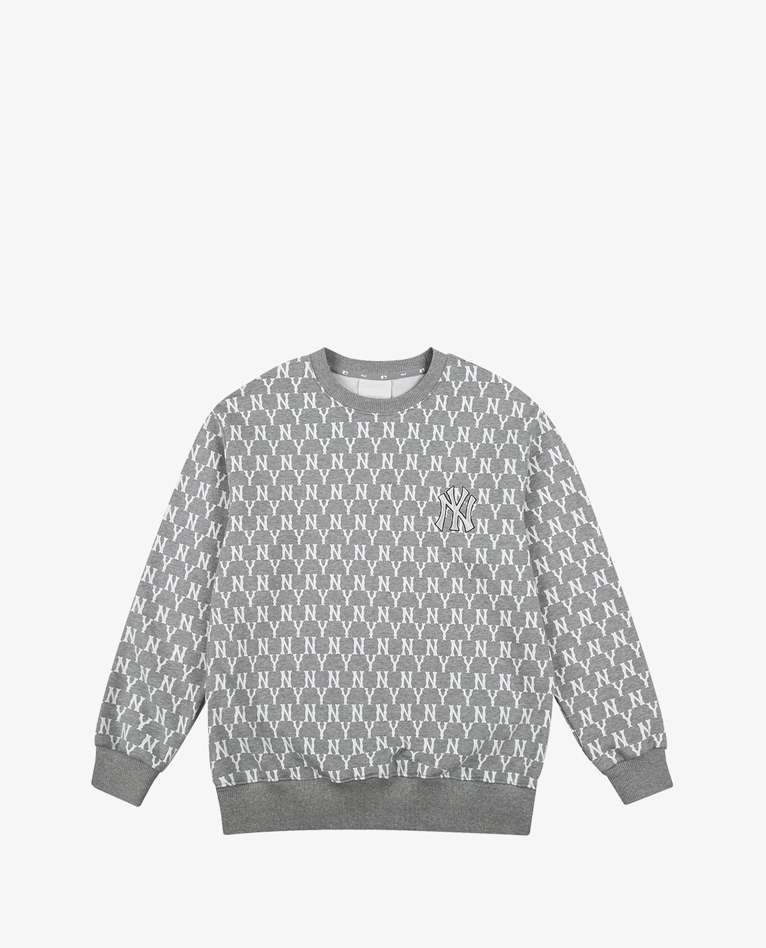 MLB - Áo sweatshirt tay dài cổ tròn Monogram Allover