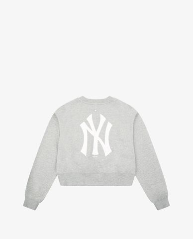  MLB - Áo sweatshirt phom ngắn New York Yankees 