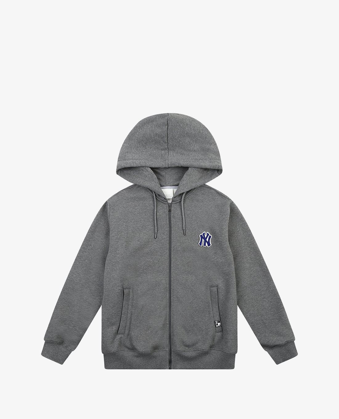 MLB - Áo hoodie tay dài phối zip Basic