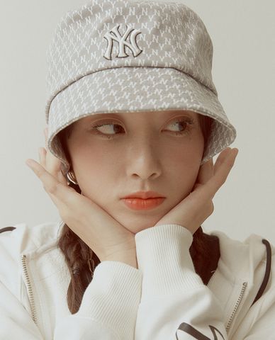  MLB - Nón bucket Basic Monogram 