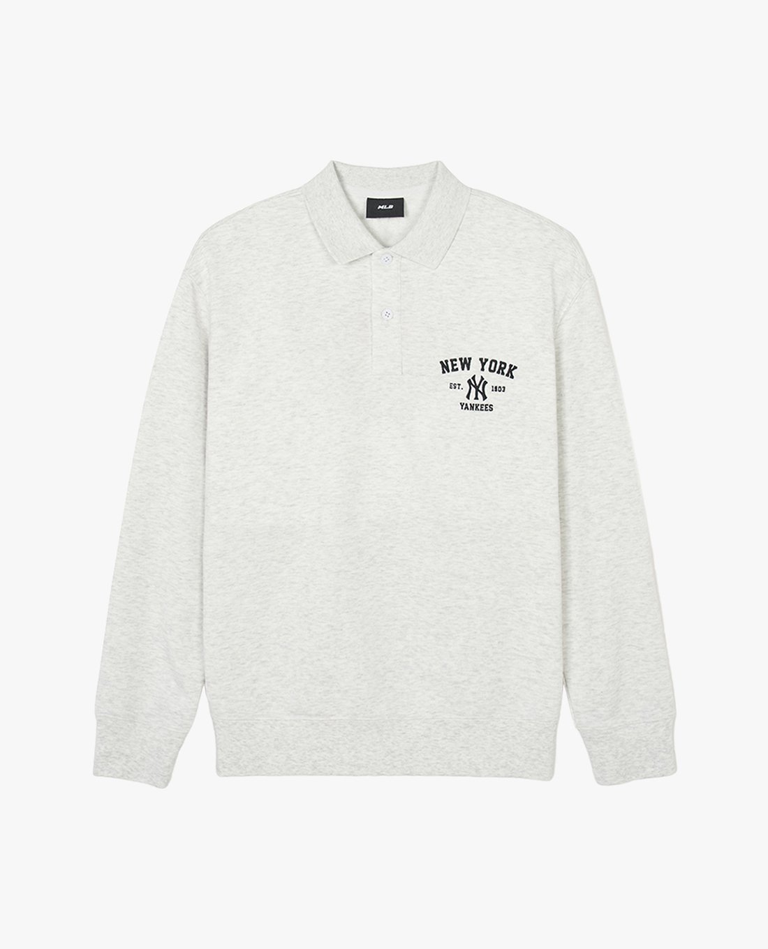 MLB - Áo sweatshirt unisex cổ bẻ tay dài thời trang