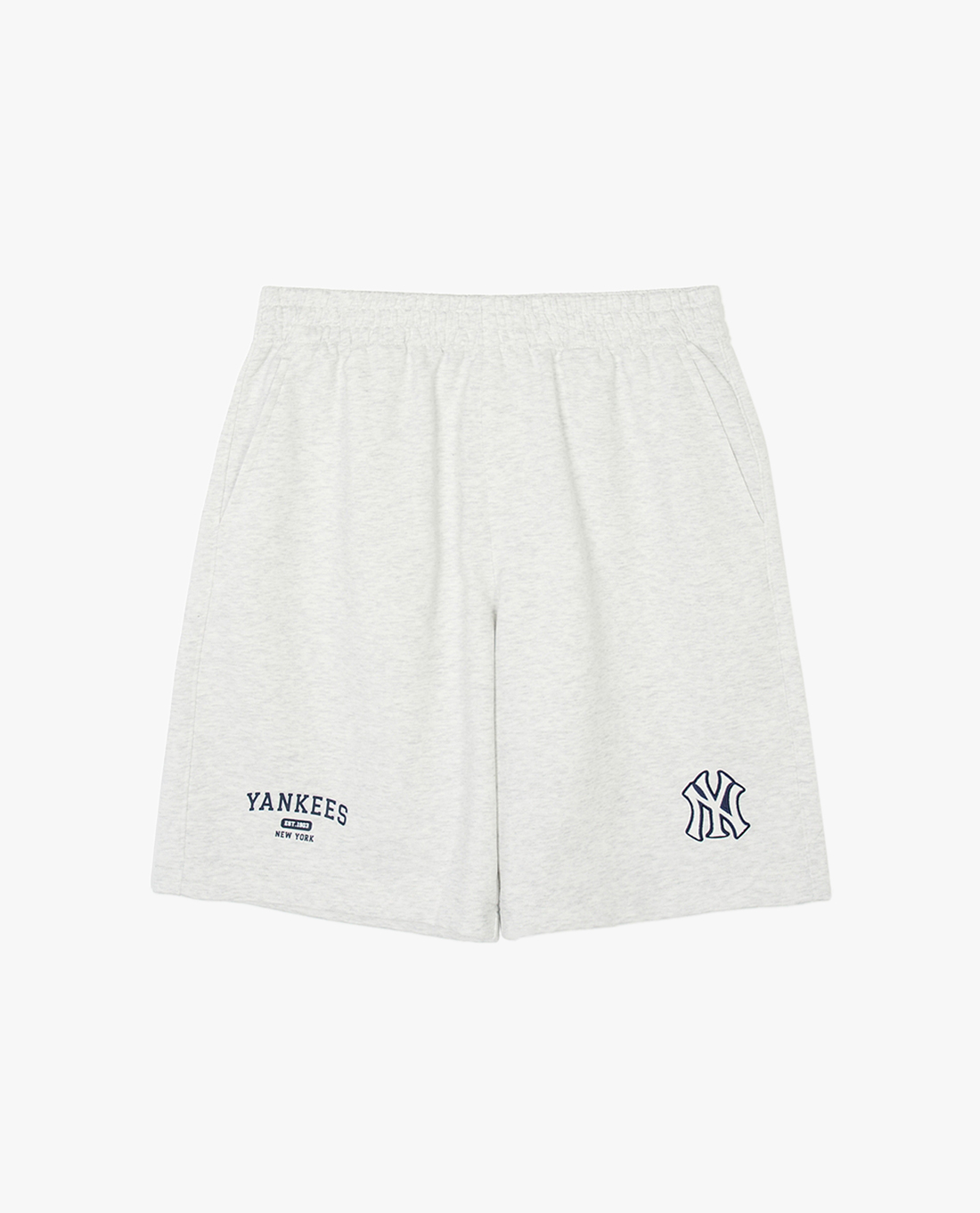 MLB - Quần shorts unisex ống rộng lưng thun trẻ trung
