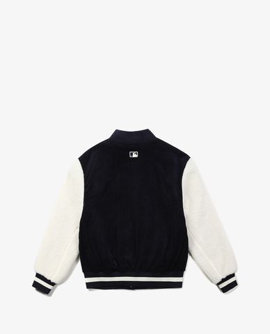  MLB - Áo khoác bomber Wool Fleece Sleeve 