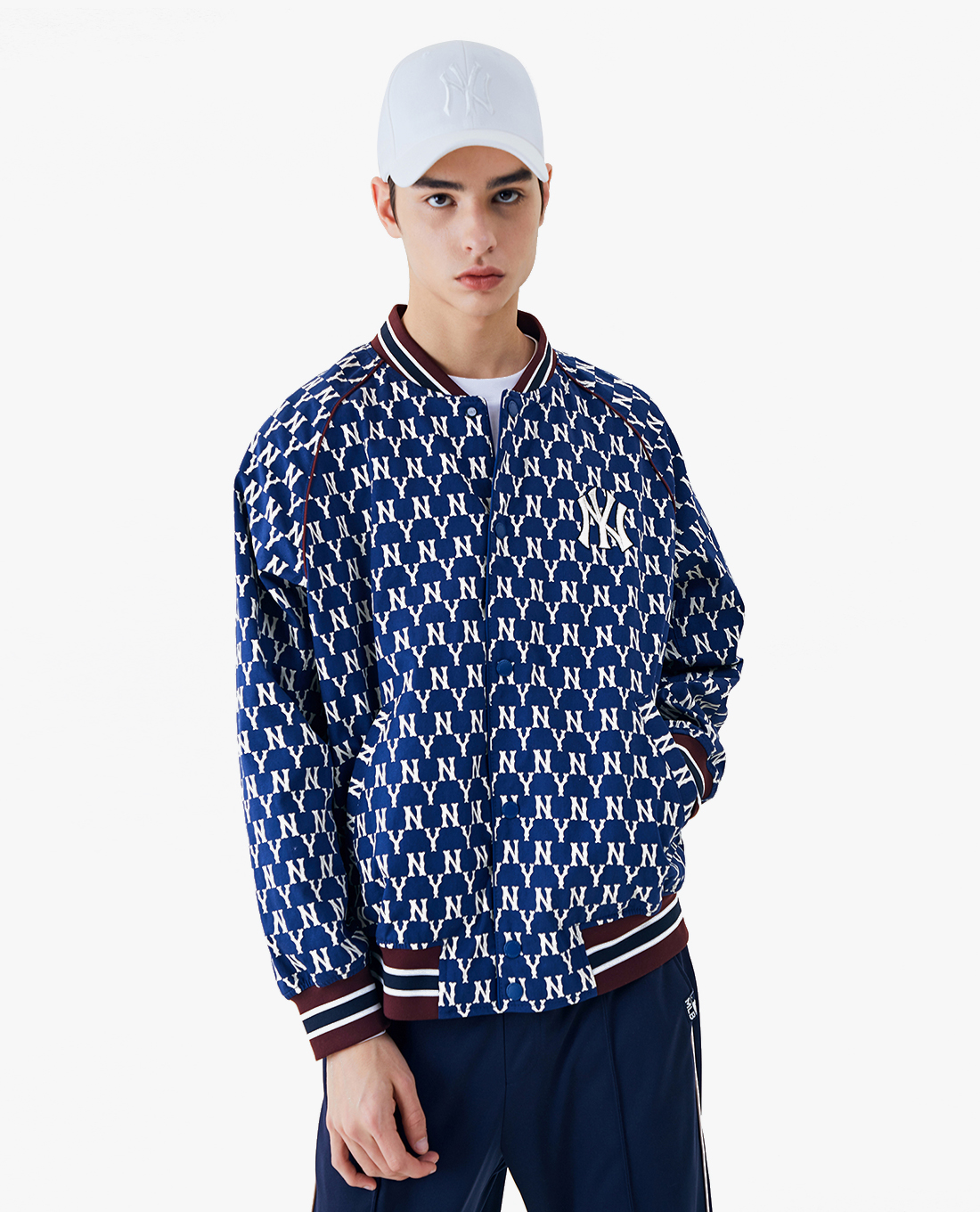 MLB - Áo khoác bóng chày Monogram