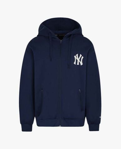  MLB - Áo hoodie phối zip có mũ New York Yankees Change Up Training 
