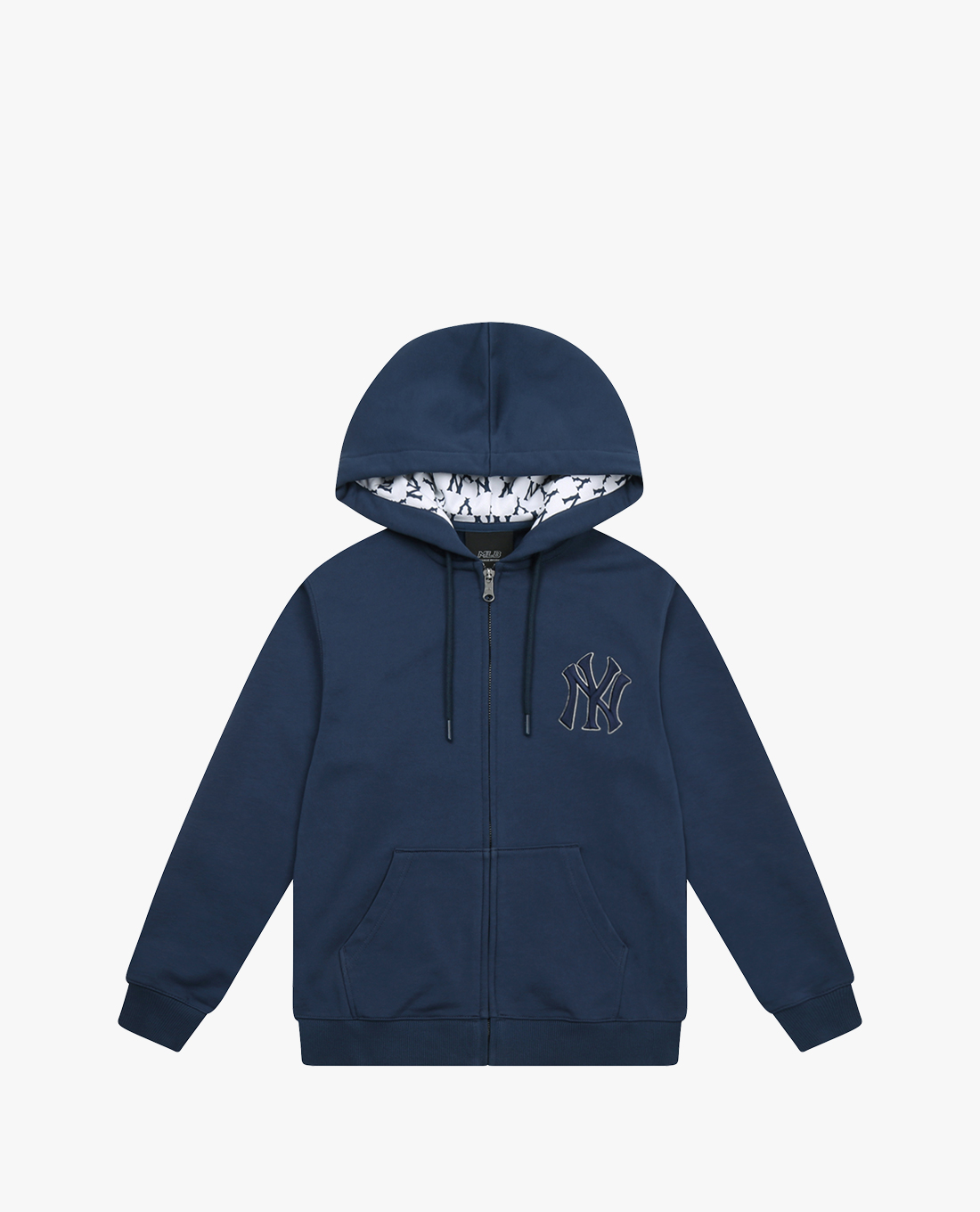 MLB - Áo khoác kiểu phối mũ trùm Monogram Block