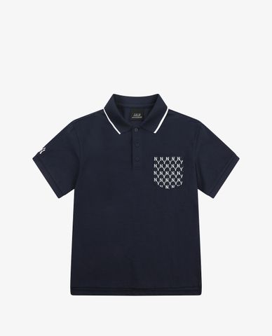  MLB - Áo polo ngắn tay Monogram Pocket Pique 