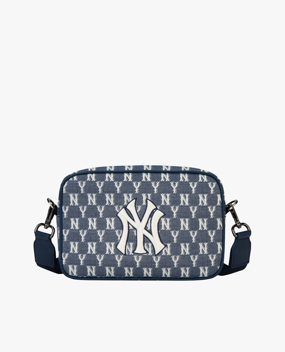 MLB - Túi đeo chéo chữ nhật Jacquard Monogram