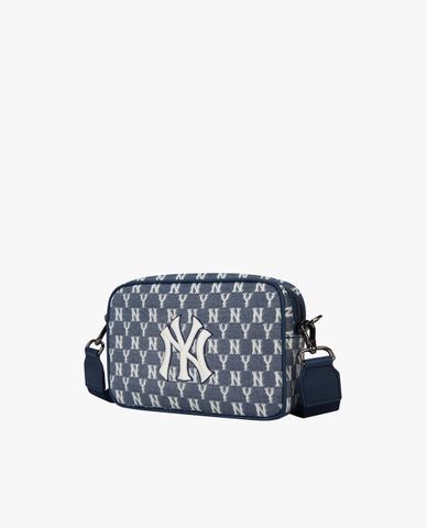  MLB - Túi đeo chéo chữ nhật Monogram Jacquard 