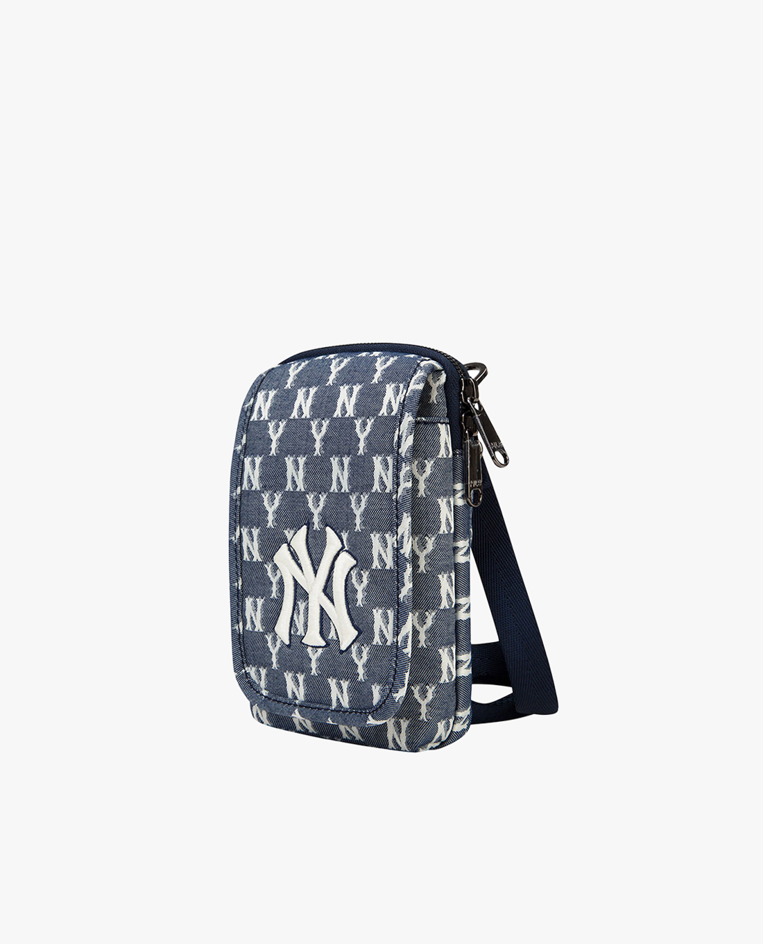 MLB - Túi đeo chéo chữ nhật Monogram Jacquard