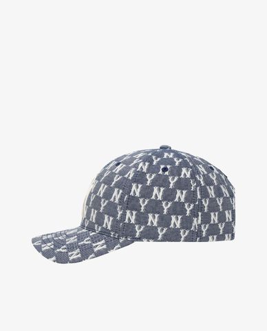  MLB - Nón bóng chày Monogram Jacquard Curve 