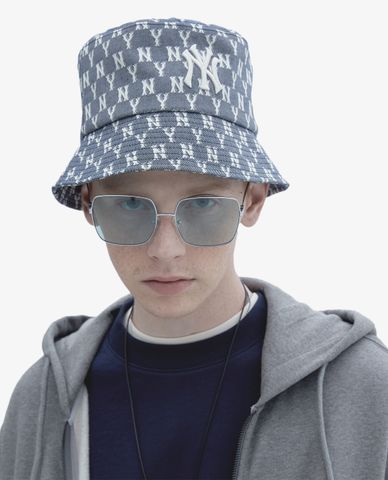  MLB - Nón bucket Monogram Jacquard 