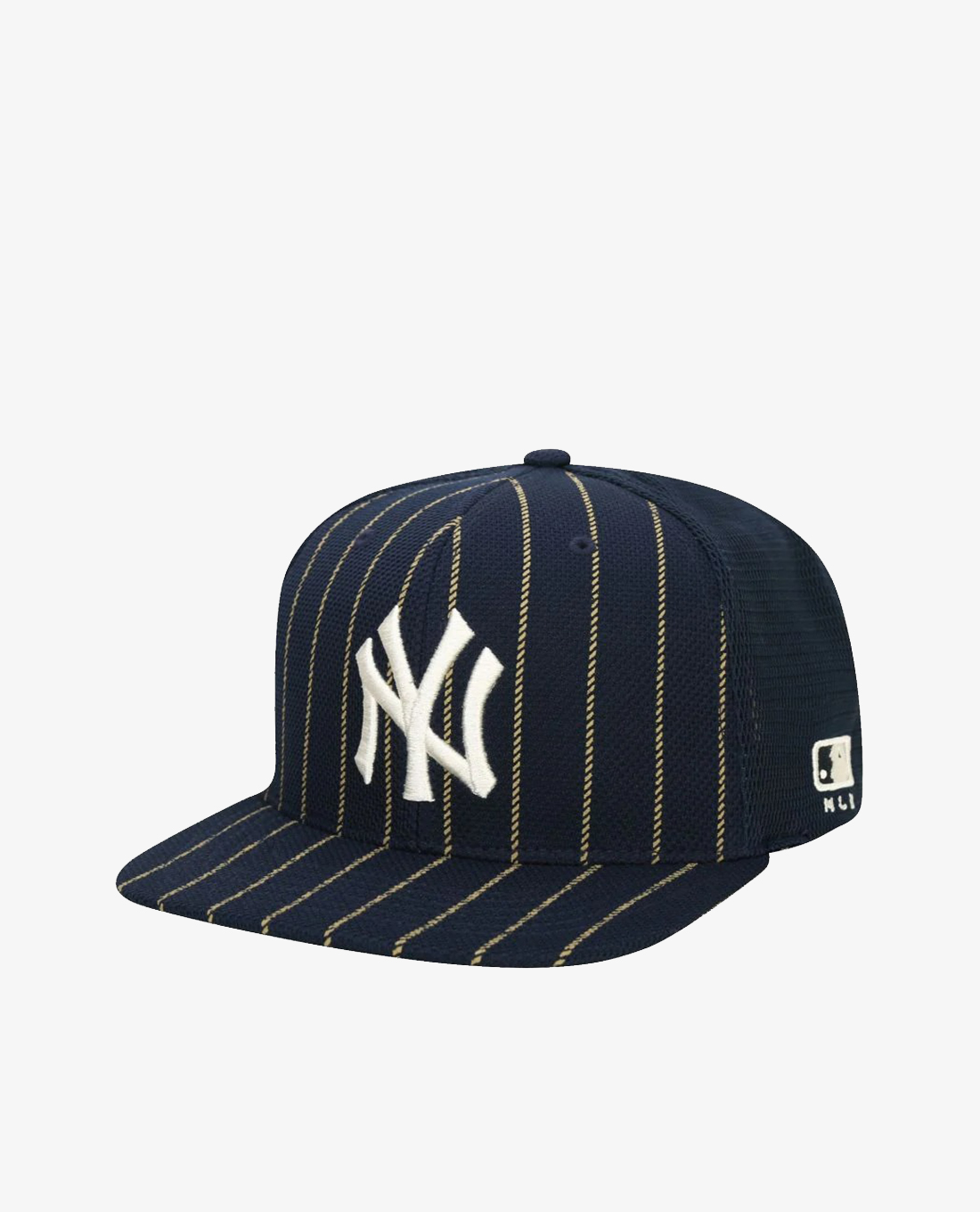 MLB - Nón snapback thời trang Uniform Stripe Mesh